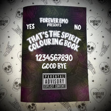 Load image into Gallery viewer, That’s The Spirit A4 Colouring Book