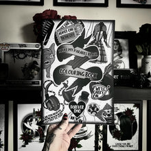 Load image into Gallery viewer, I Like My Parades Black A4 Colouring Book