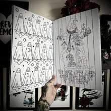 Load image into Gallery viewer, Halloween Goes Emo Colouring Book