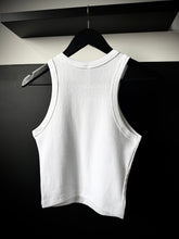 Load image into Gallery viewer, Blessings Eyelet White Tank Top