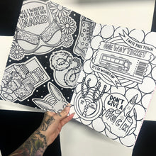 Load image into Gallery viewer, Pop Punk Profanities Volume 1 A4 Colouring Book