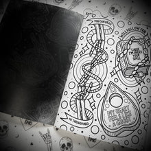 Load image into Gallery viewer, That’s The Spirit A4 Colouring Book