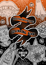 Load image into Gallery viewer, Halloween Goes Emo Colouring Book