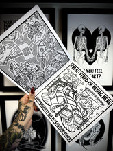 Load image into Gallery viewer, The Ghosties Of Nu Metal Colouring Book