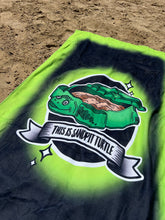 Load image into Gallery viewer, This Is Sandpit Turtle Microfibre Beach Towel