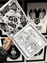 Load image into Gallery viewer, Love & Hate Colouring Book