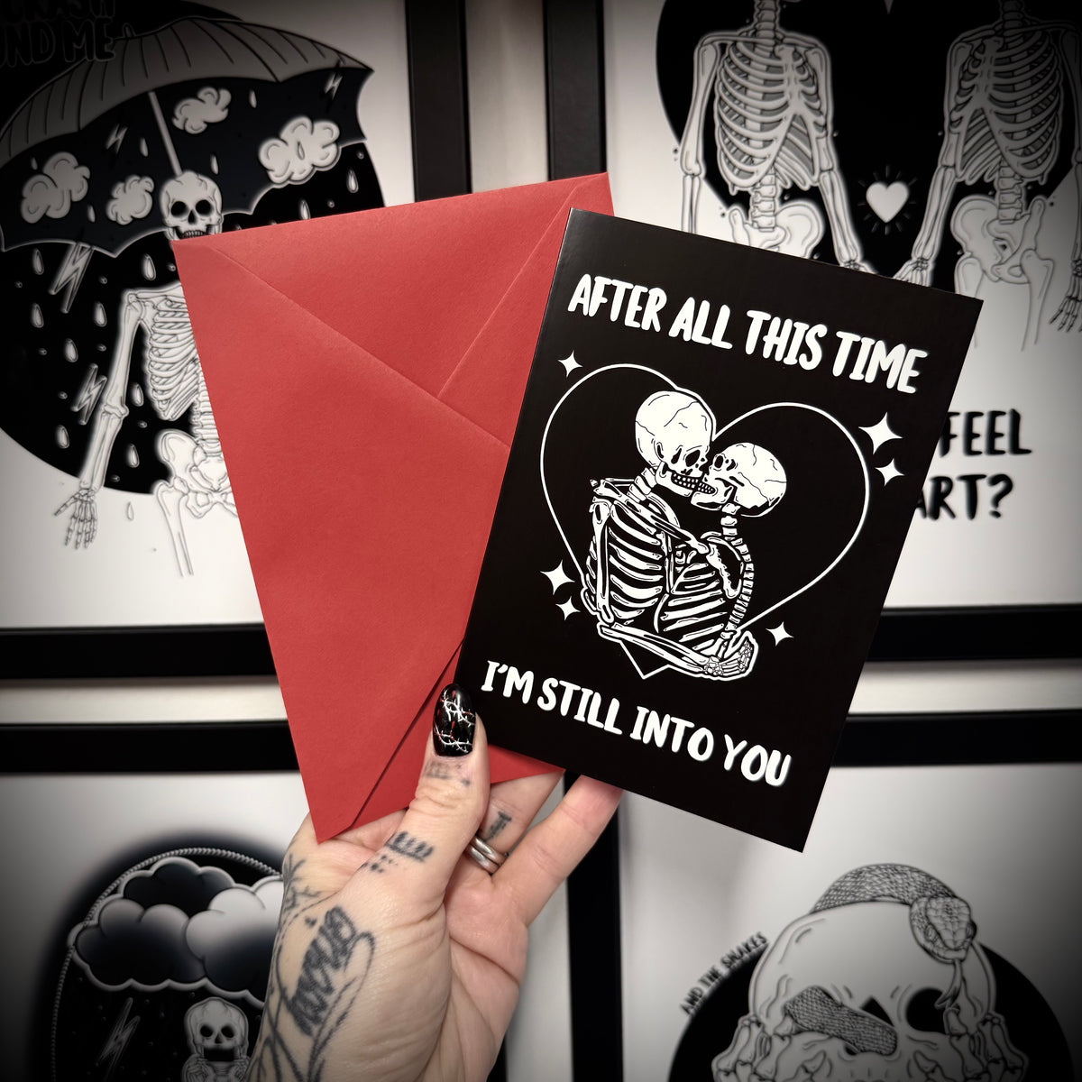 Still Into You A6 Card