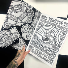 Load image into Gallery viewer, Pop Punk Profanities Volume 1 A4 Colouring Book