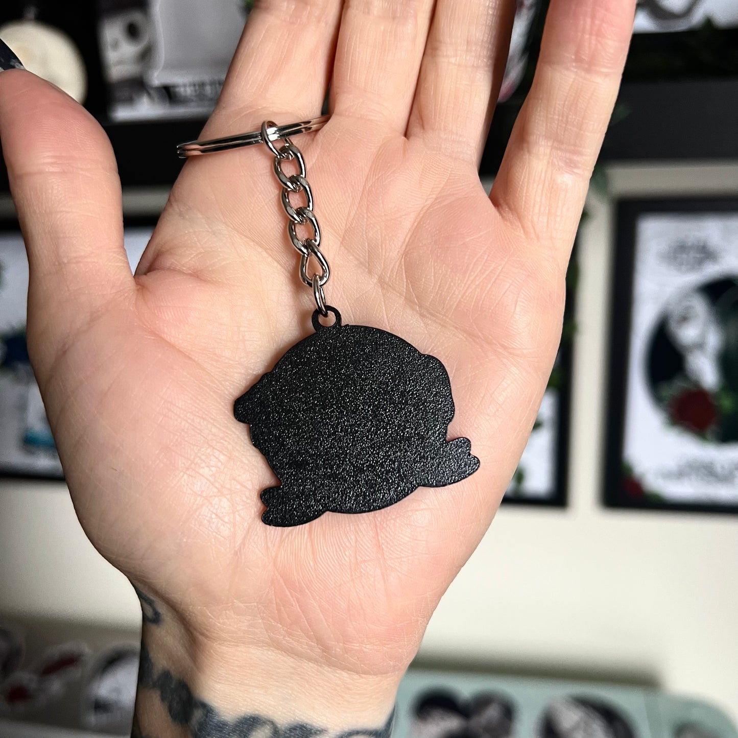 This Is Sandpit Turtle Key Ring