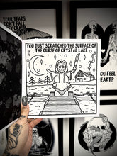 Load image into Gallery viewer, The Ghosts Of The Silver Scream Colouring Book