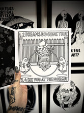 Load image into Gallery viewer, The Ghosts Of The Silver Scream Colouring Book