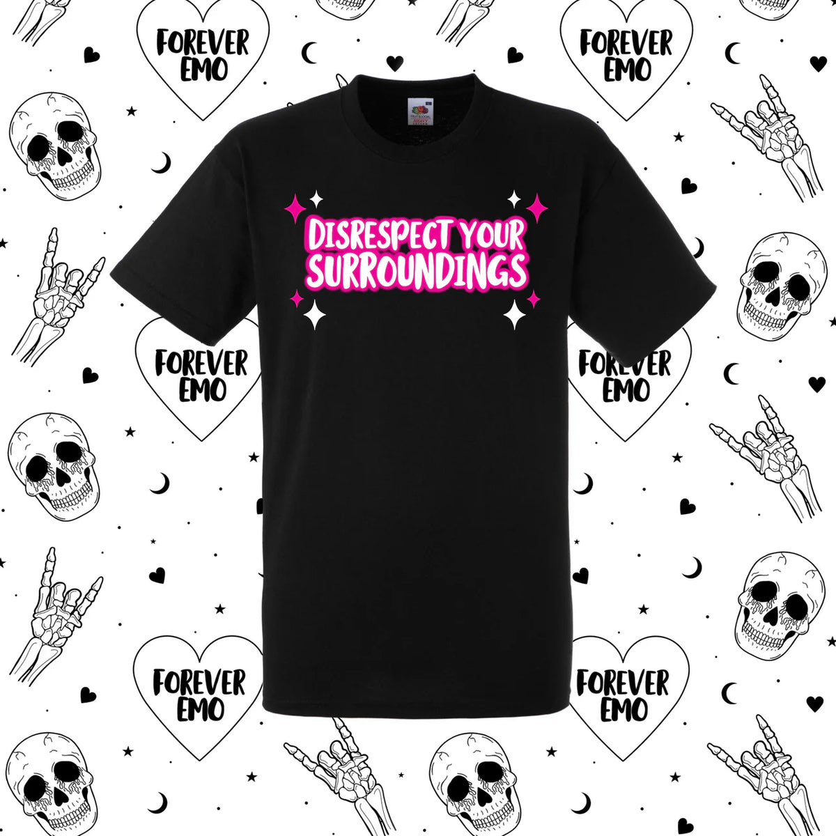 Disrespect Your Surroundings Kid’s T-Shirt