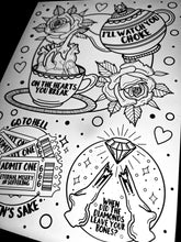 Load image into Gallery viewer, This Is Sempiternal A4 1 Colouring Book