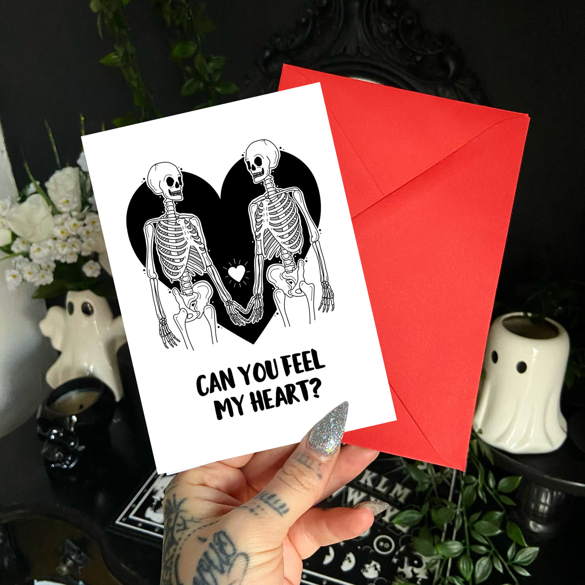 Can You Feel My Heart A6 Card