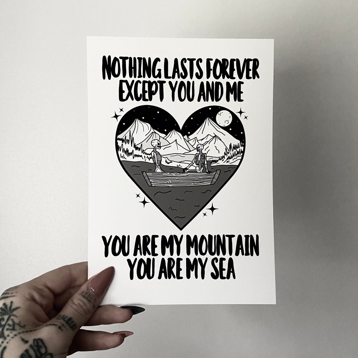 Nothing Lasts Forever Print
