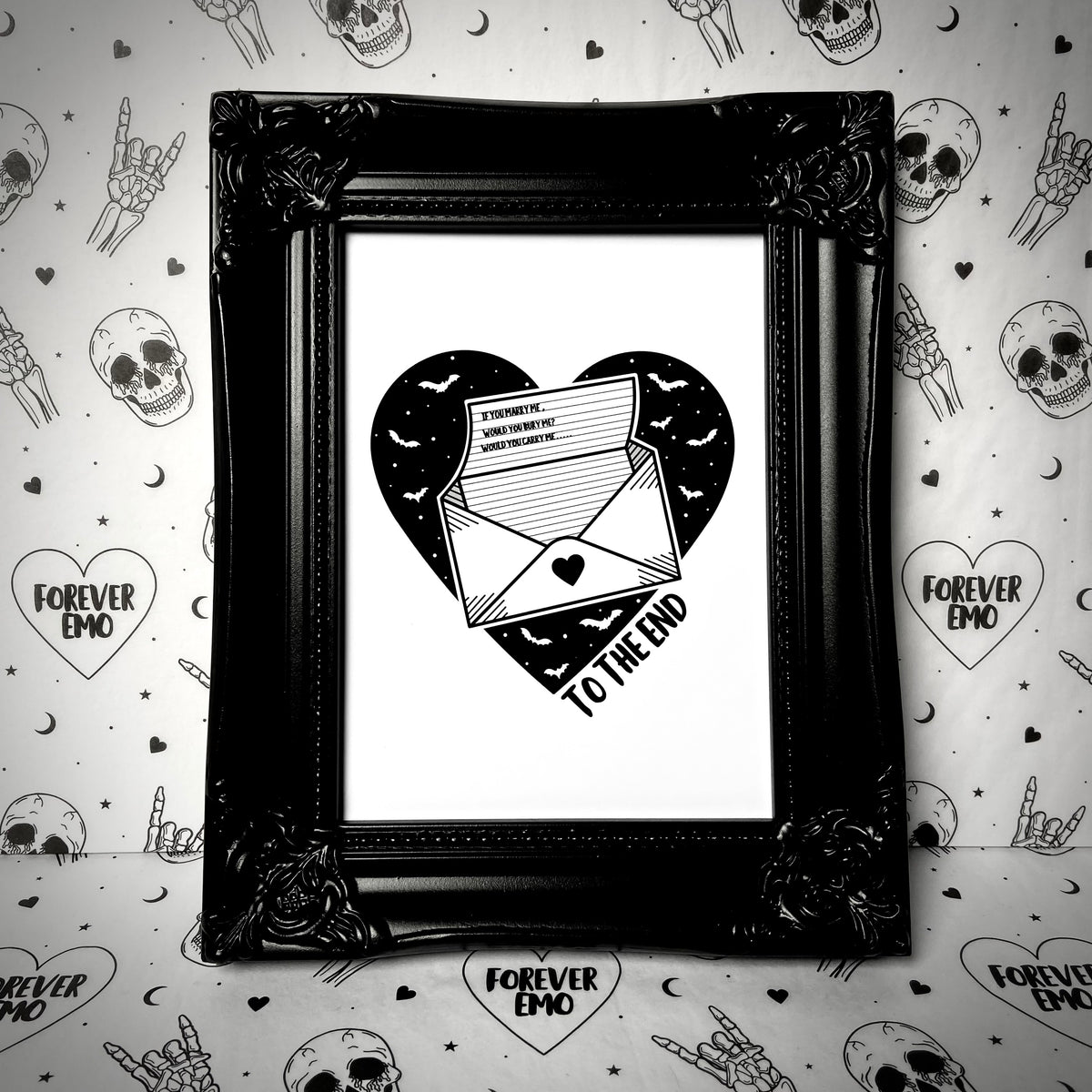To The End Print