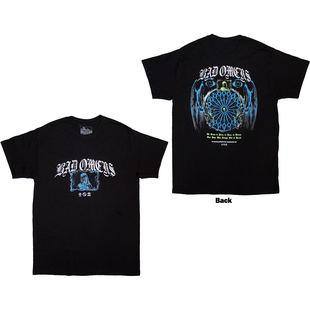 Bad Omens Blue Concrete Jungle T-Shirt