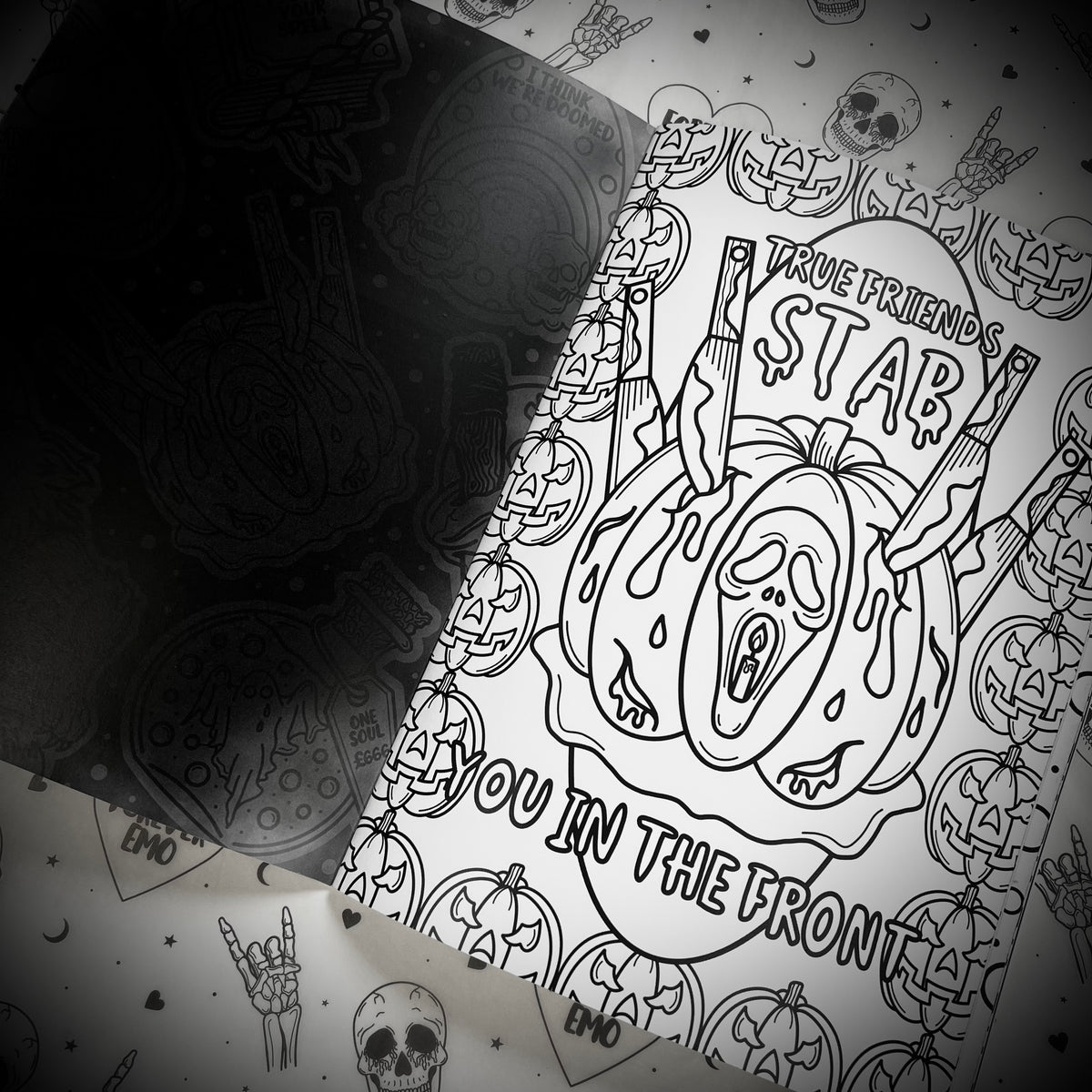 That’s The Spirit A4 Colouring Book