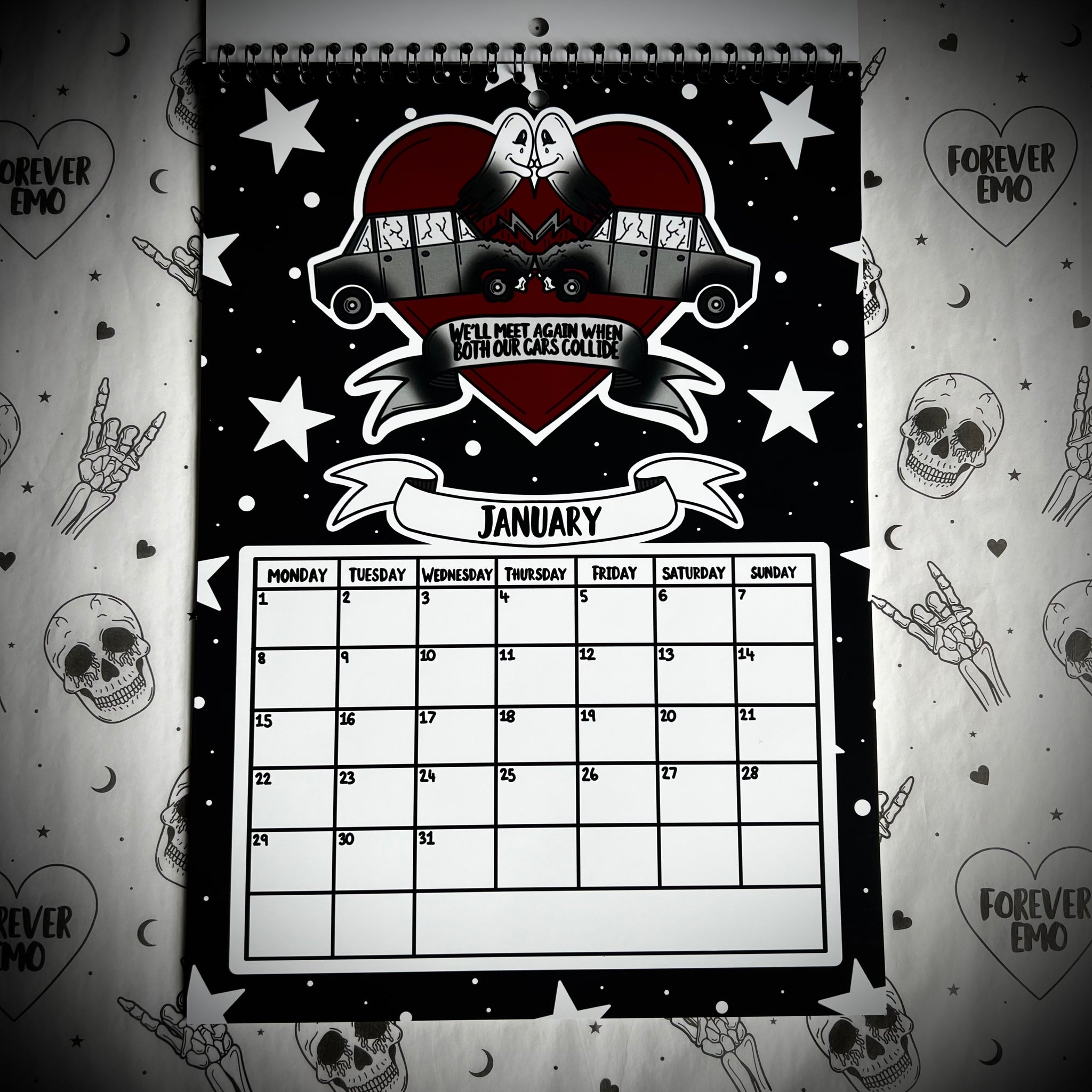 Forever Emo 2024 Calendar Forever Emo