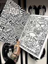 Load image into Gallery viewer, Business of Misery A4 Colouring Book
