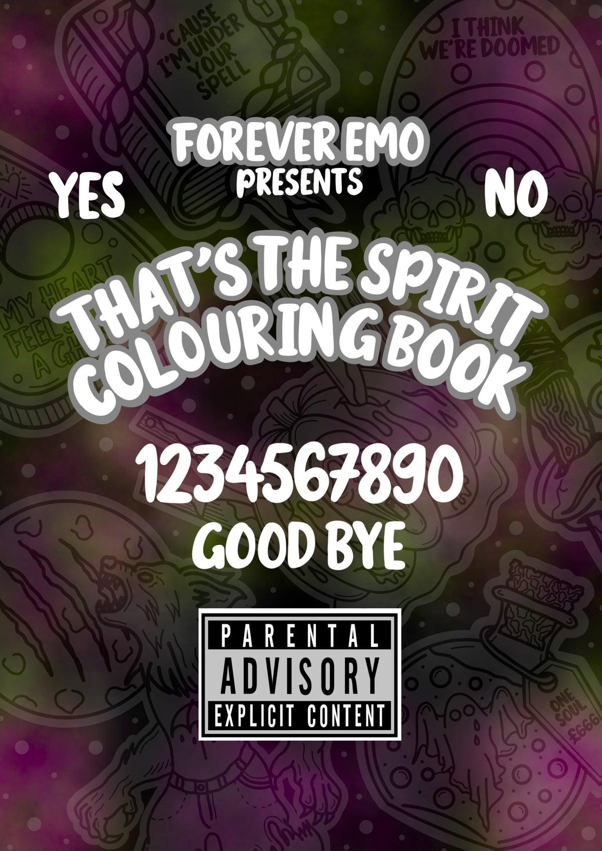 That’s The Spirit A4 Colouring Book