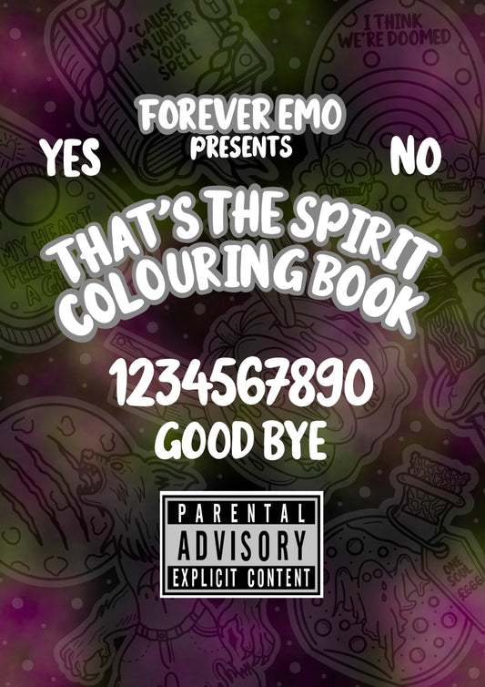 That’s The Spirit A4 Colouring Book