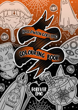 Load image into Gallery viewer, Halloween Goes Emo Colouring Book
