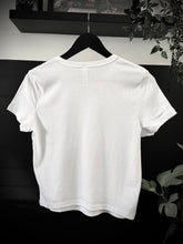 Load image into Gallery viewer, Blessings White Eyelet Crop T-Shirt
