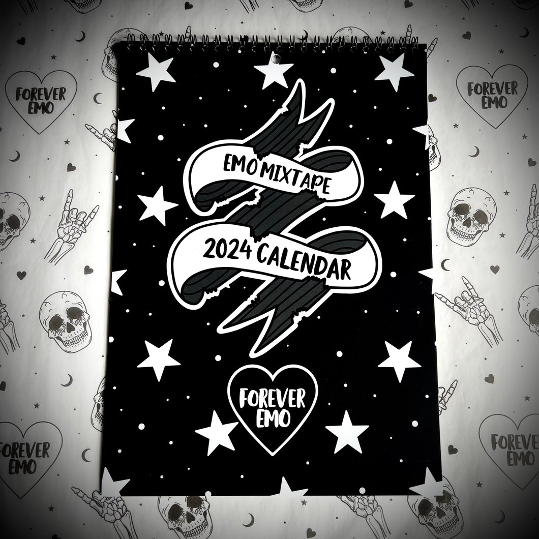 Forever Emo 2024 Calendar