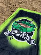 Load image into Gallery viewer, This Is Sandpit Turtle Microfibre Beach Towel
