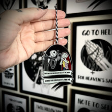 Load image into Gallery viewer, Jack &amp; Sally Christmas Tree Decoration
