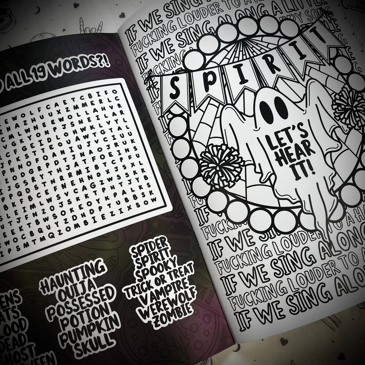 That’s The Spirit A4 Colouring Book