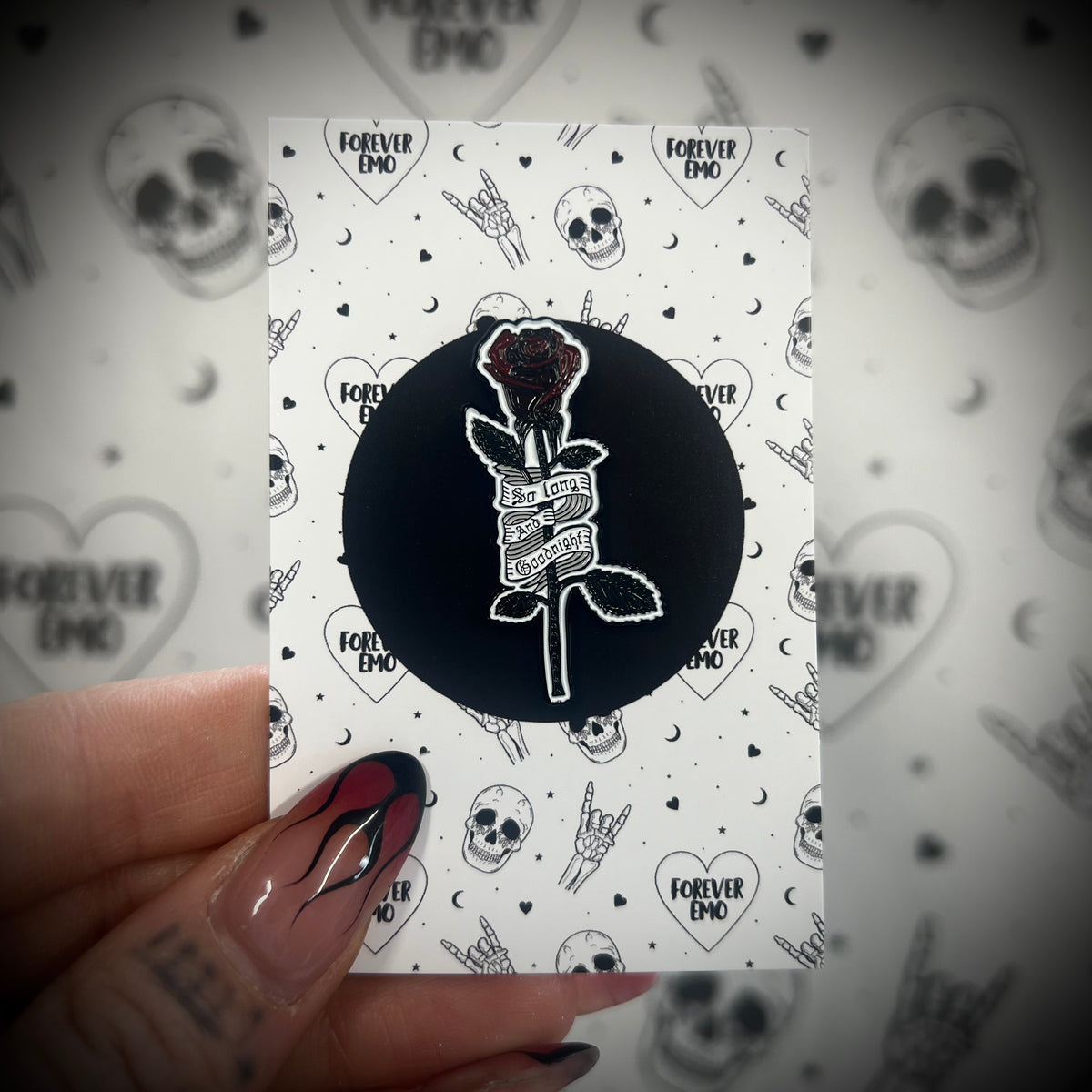 So Long Enamel Pin