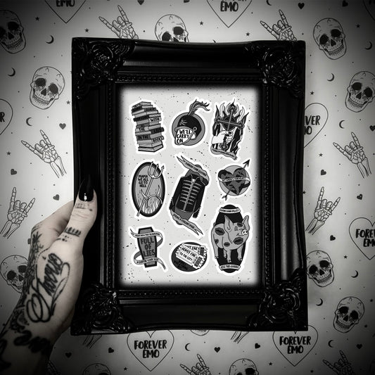 I Like My Parades Black Print