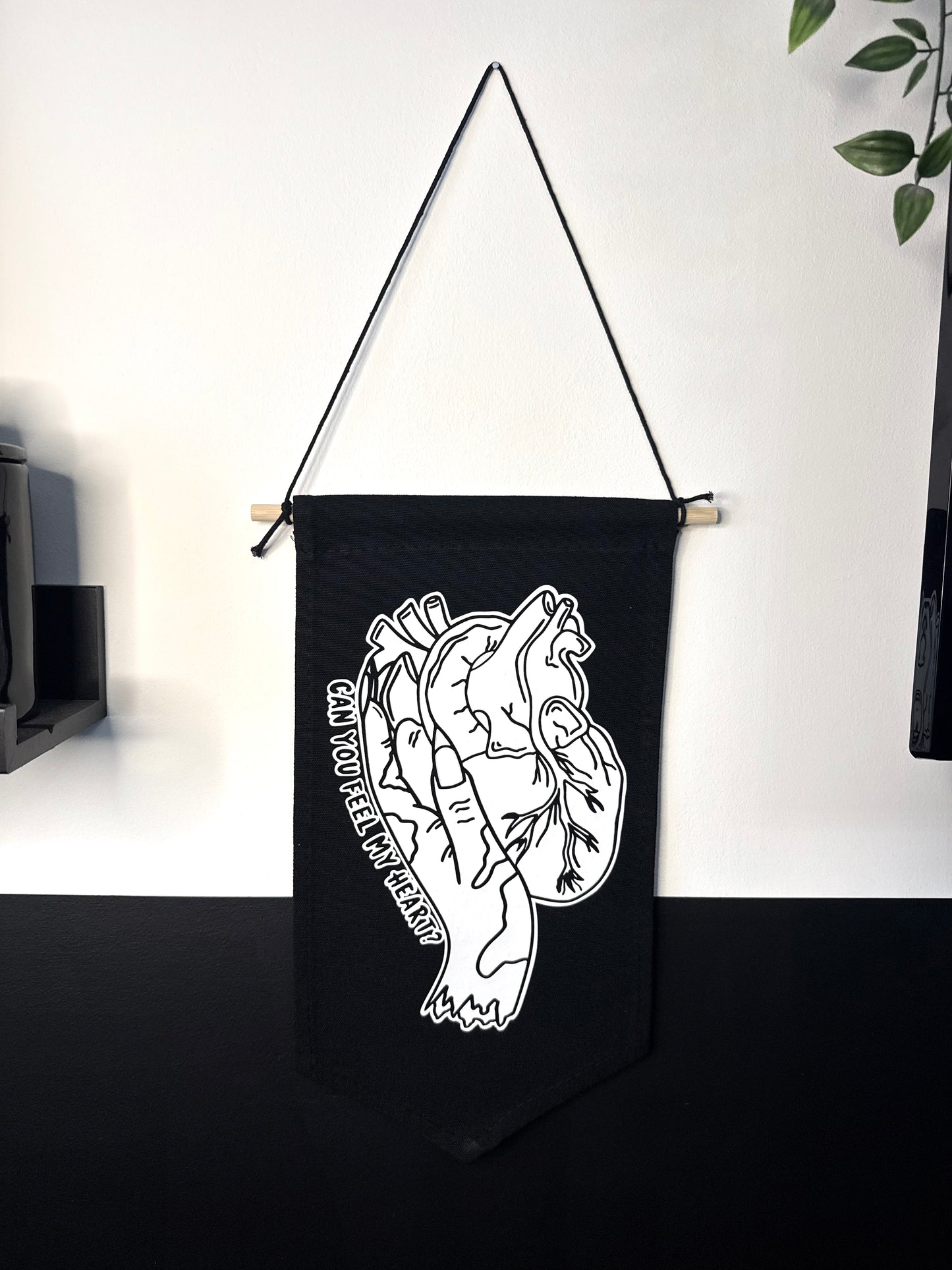 Limited Edition Feel My Heart Wall Banner
