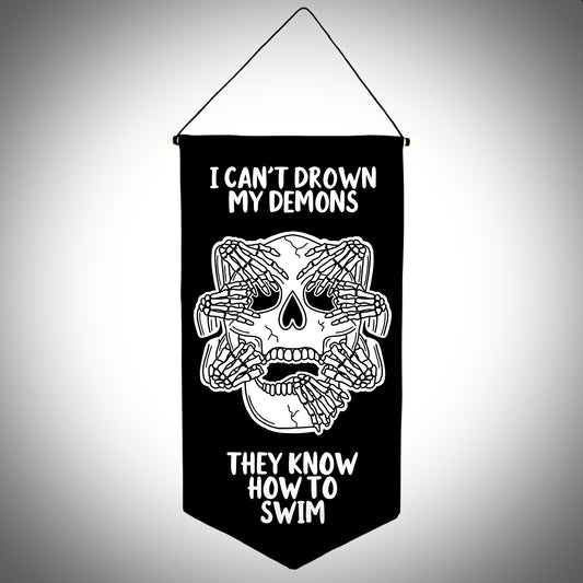 Drown My Demons Wall Banner