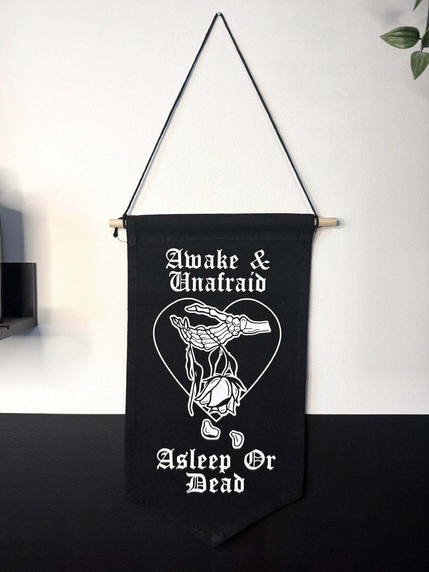 Limited Edition Mini Awake & Unafraid Wall Banner