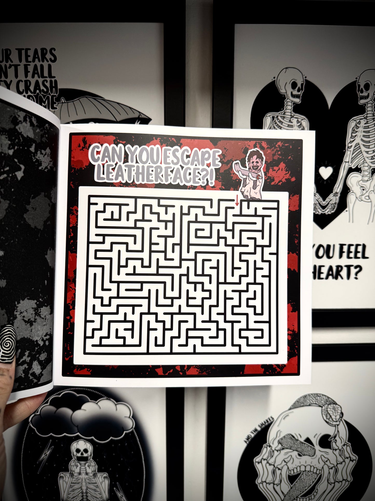 The Ghosts Of The Silver Scream Colouring Book