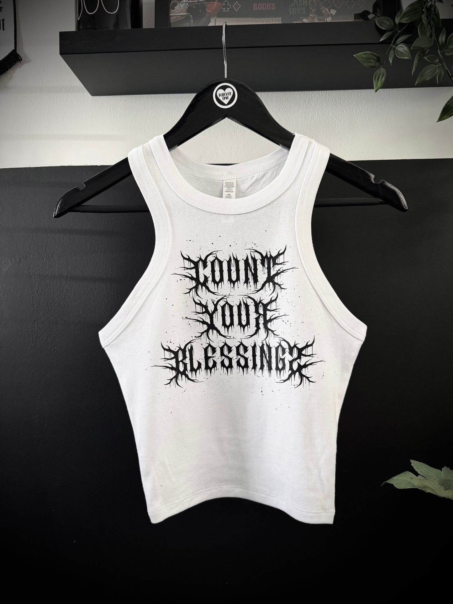 Blessings White Tank Top
