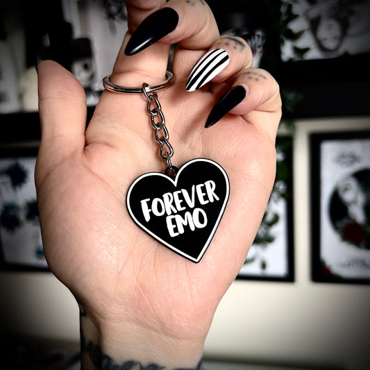Forever Emo Keyring