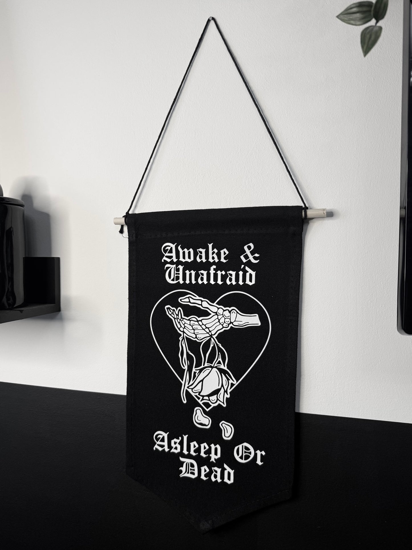 Limited Edition Mini Awake & Unafraid Wall Banner