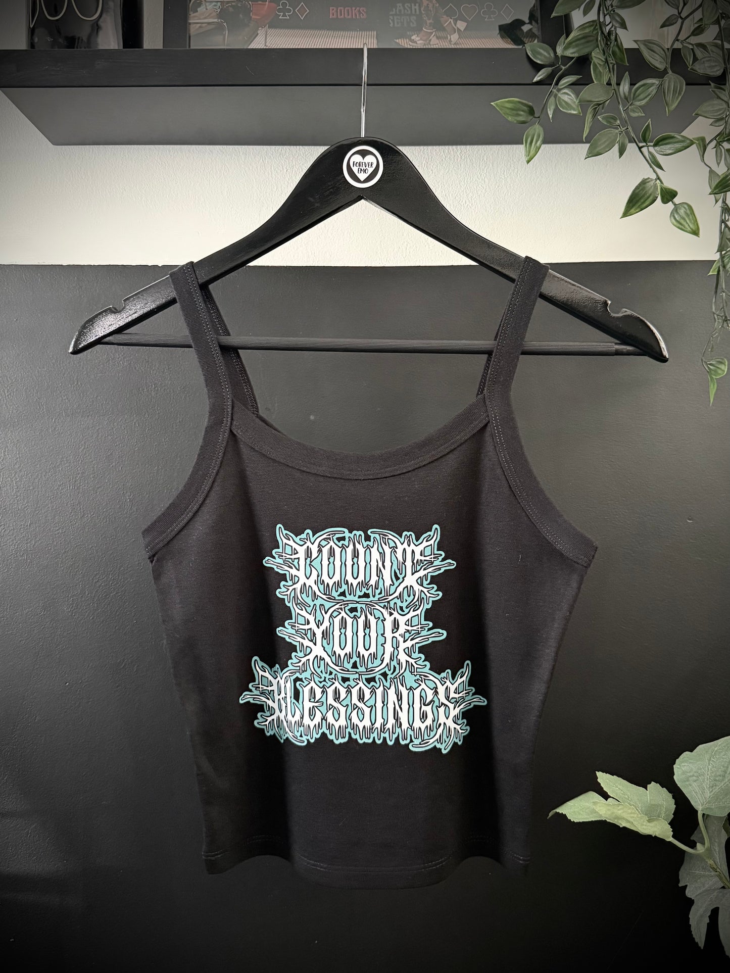 Plagued Cami Top (No Back Print)