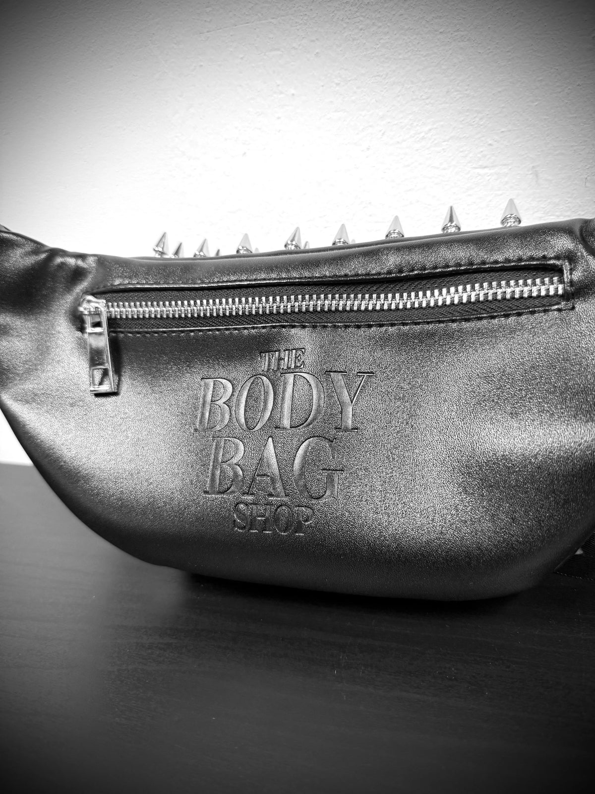 Cut Me Up Spiked Bum Bag