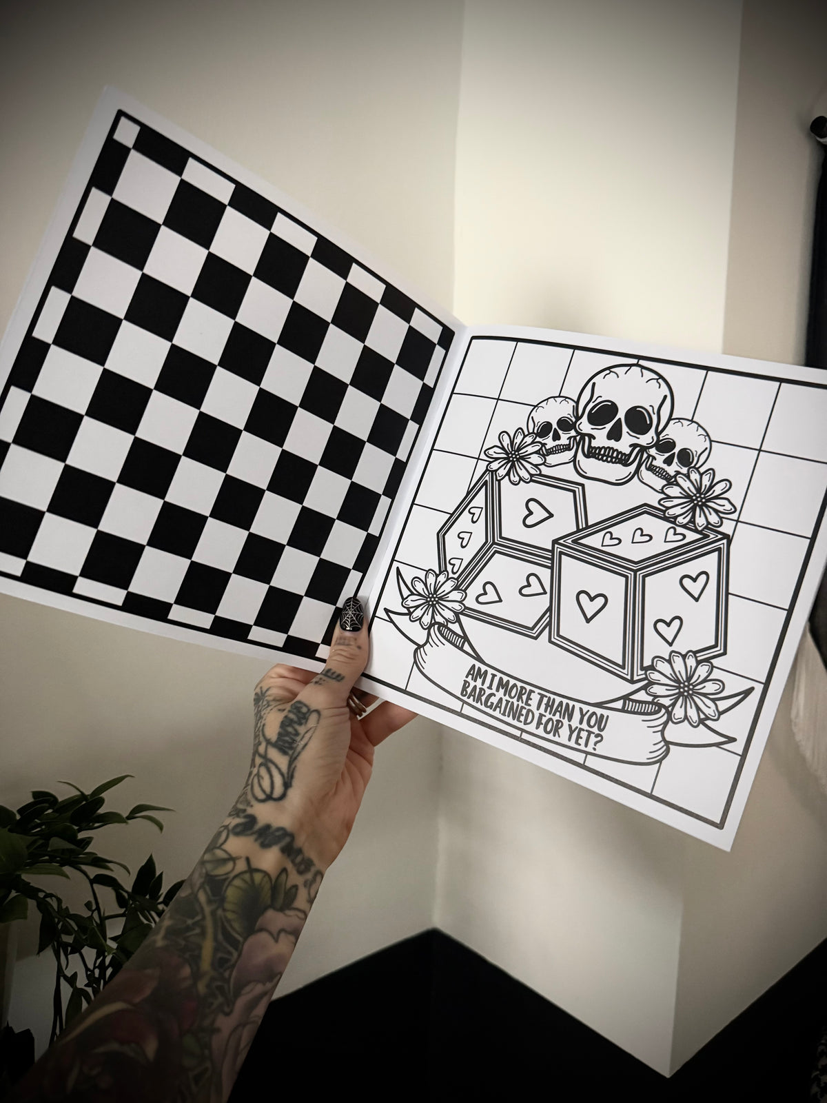 Emo Mixtape Colouring Book