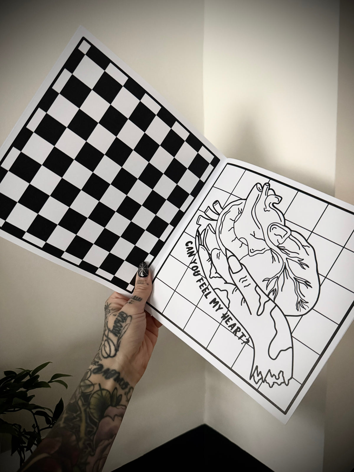 Emo Mixtape Colouring Book