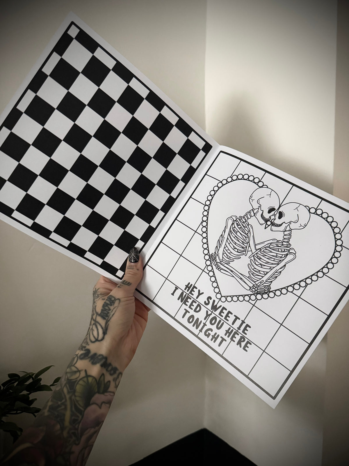 Emo Mixtape Colouring Book