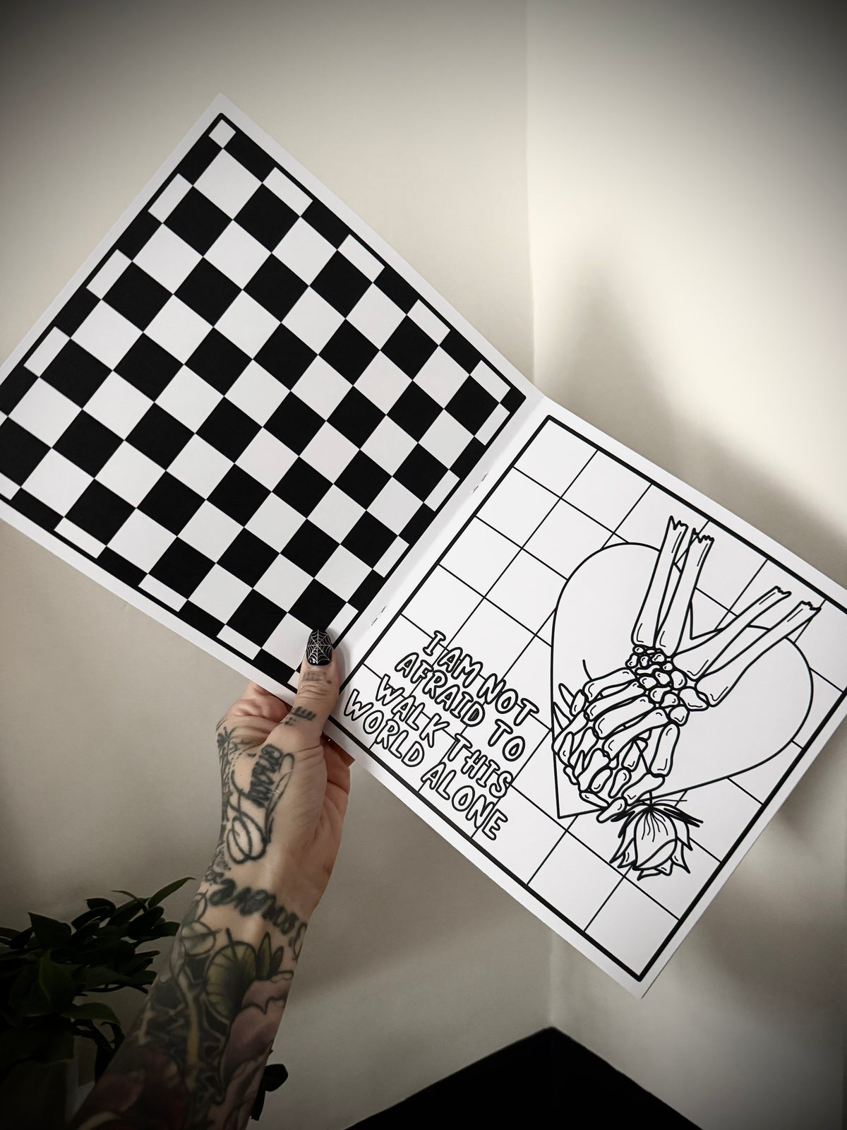 Emo Mixtape Colouring Book