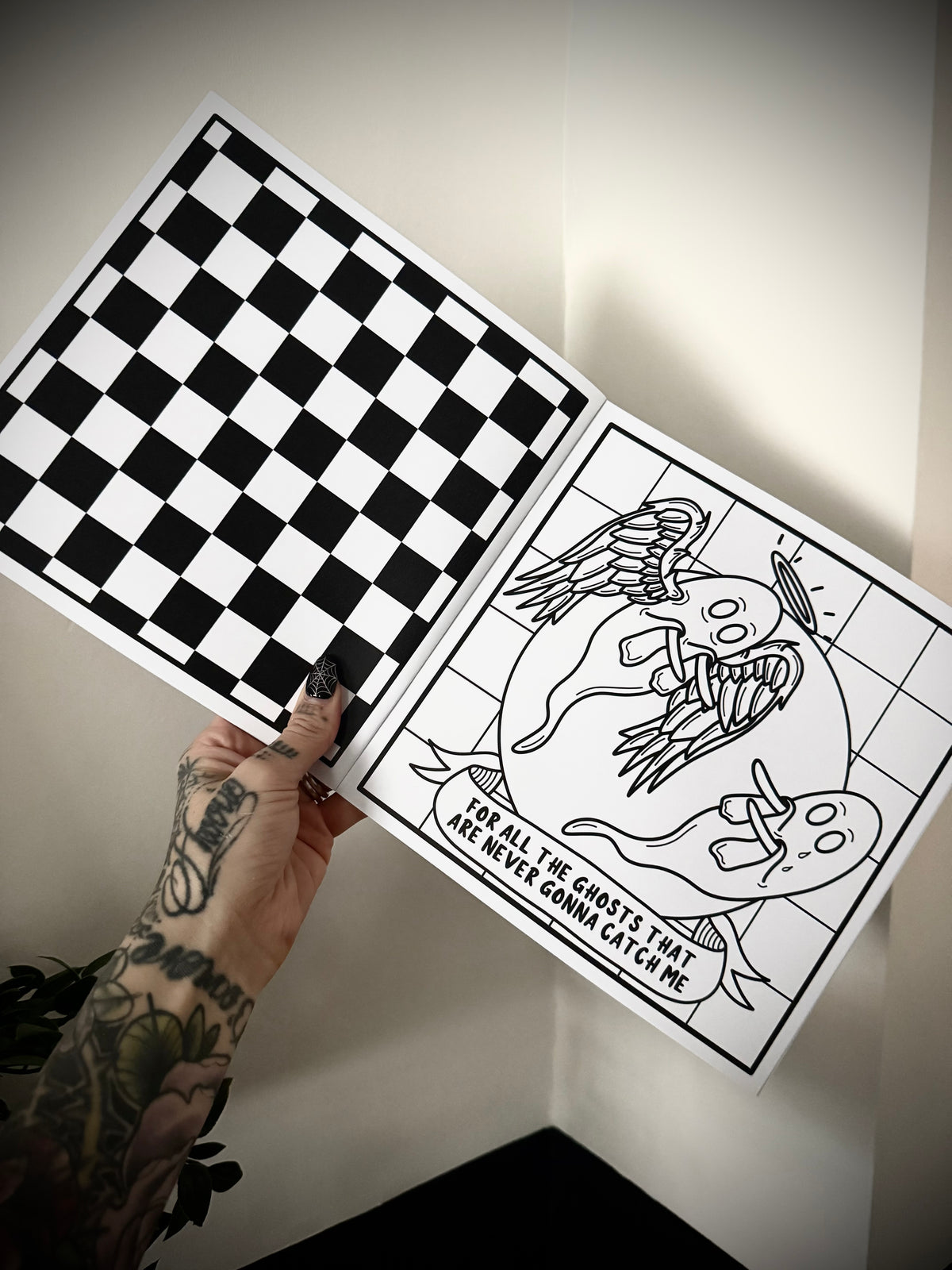 Emo Mixtape Colouring Book
