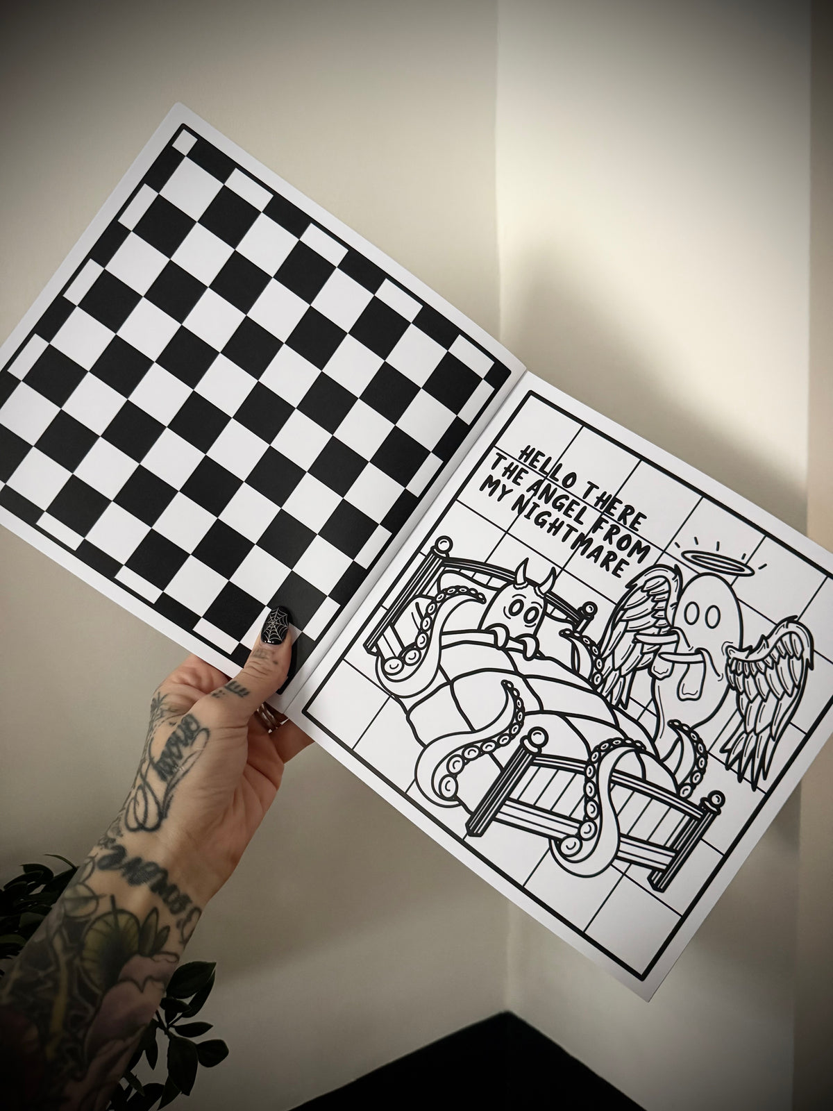 Emo Mixtape Colouring Book