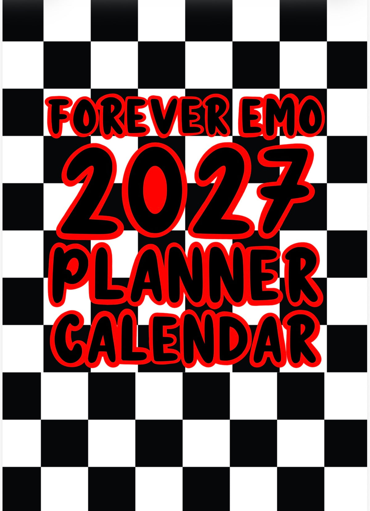 2027 Checkerboard Planner Calendar